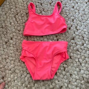 Pink bikini from cat and Jack.